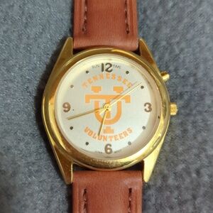 Univ Of Tennessee Vintage Sun Time Wrist Watch.